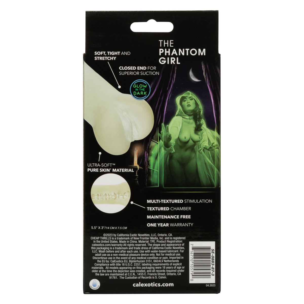 Cheap Thrills - the Phantom Girl - Glow in the  Dark CalExotics