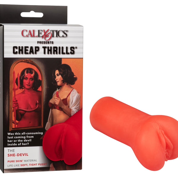 Cheap Thrills - the She Devil - Red CalExotics