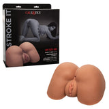 Stroke It Life-Size Ass - Brown CalExotics