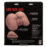 Stroke It Life-Size Ass - Brown CalExotics