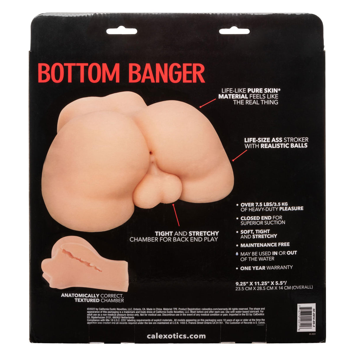 Stroke It Bottom Banger - Ivory CalExotics