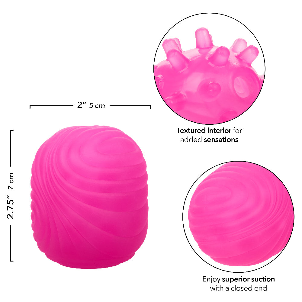 Pop Sock Textured - Pink CalExotics