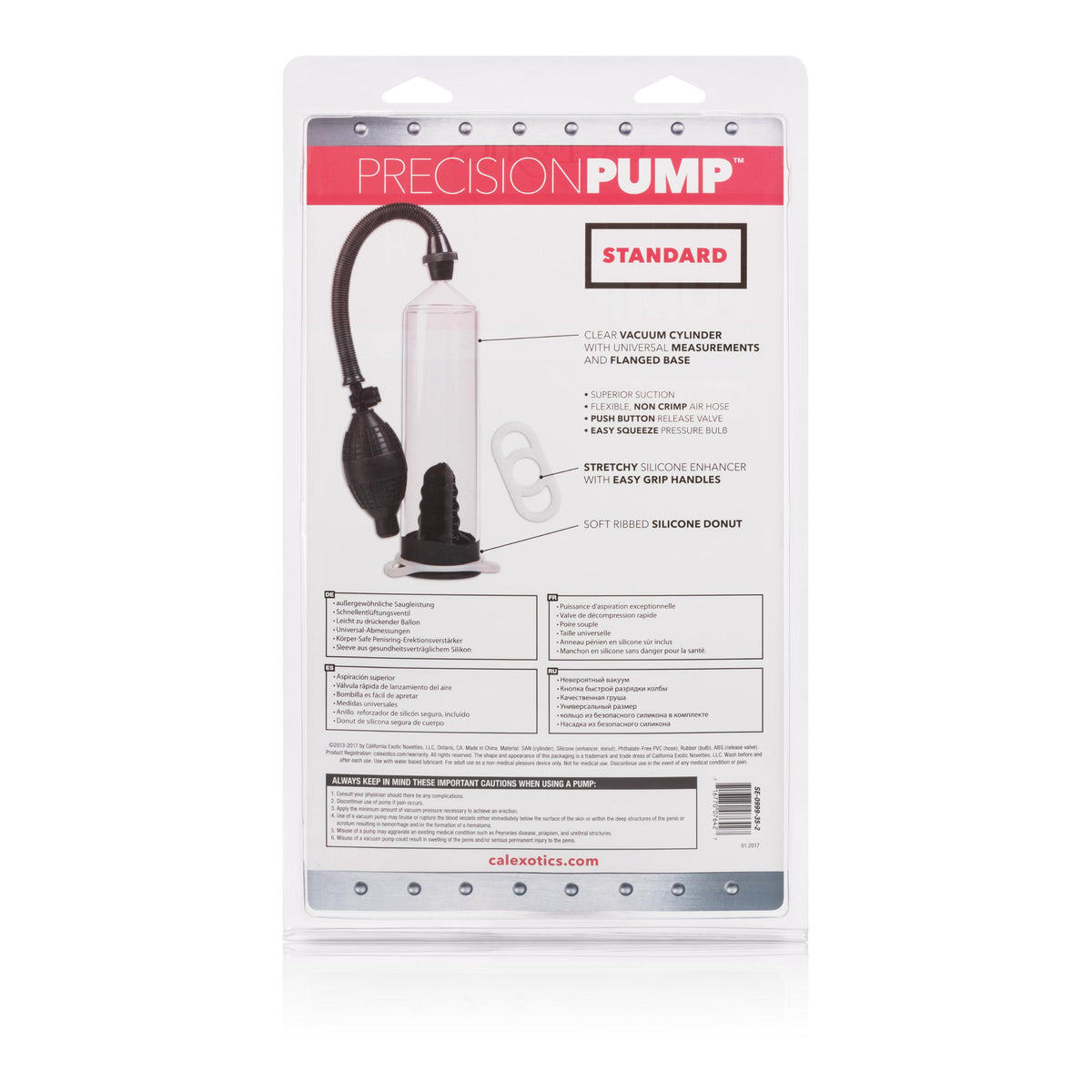 Precision Pump Standard - Clear CalExotics