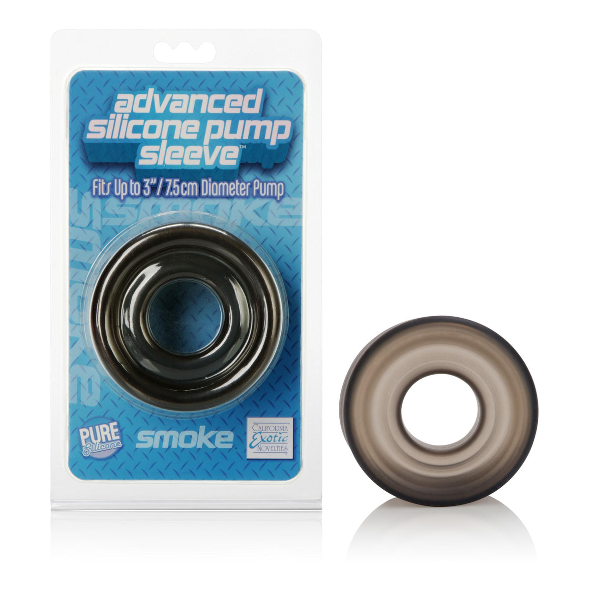 Advanced Silicone Pump Sleeve - Smoke CalExotics