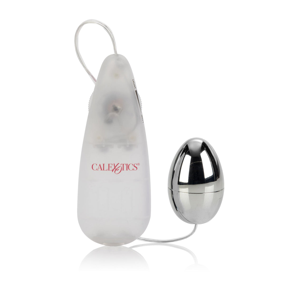 Pocket Exotics Vibrating Egg - Silver CalExotics