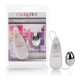 Pocket Exotics Vibrating Egg - Silver CalExotics