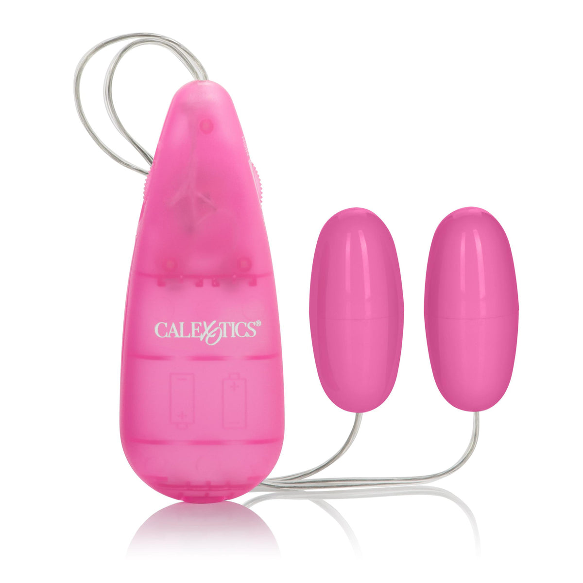 Pocket Exotics Vibrating Double Pink Passion Bullets - Pink CalExotics