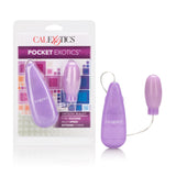 Silicone Slims Vibrating Smooth Bullet - Purple CalExotics