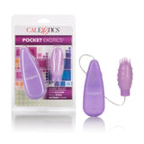 Silicone Slims Vibrating Nubby Bullet - Purple CalExotics