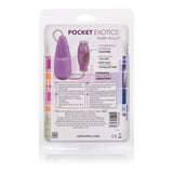 Silicone Slims Vibrating Nubby Bullet - Purple CalExotics