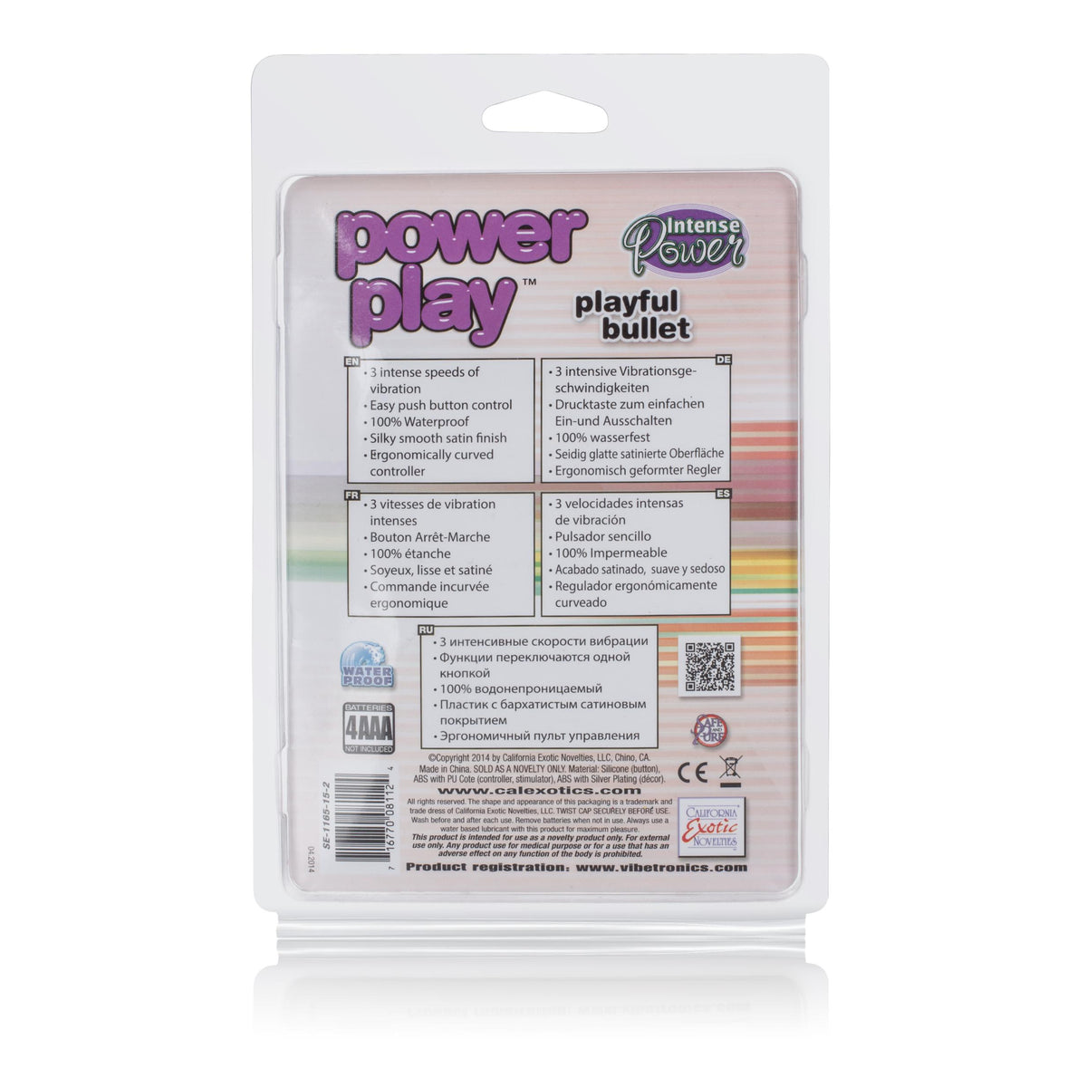 Power Play Playful Bullet - Purple CalExotics