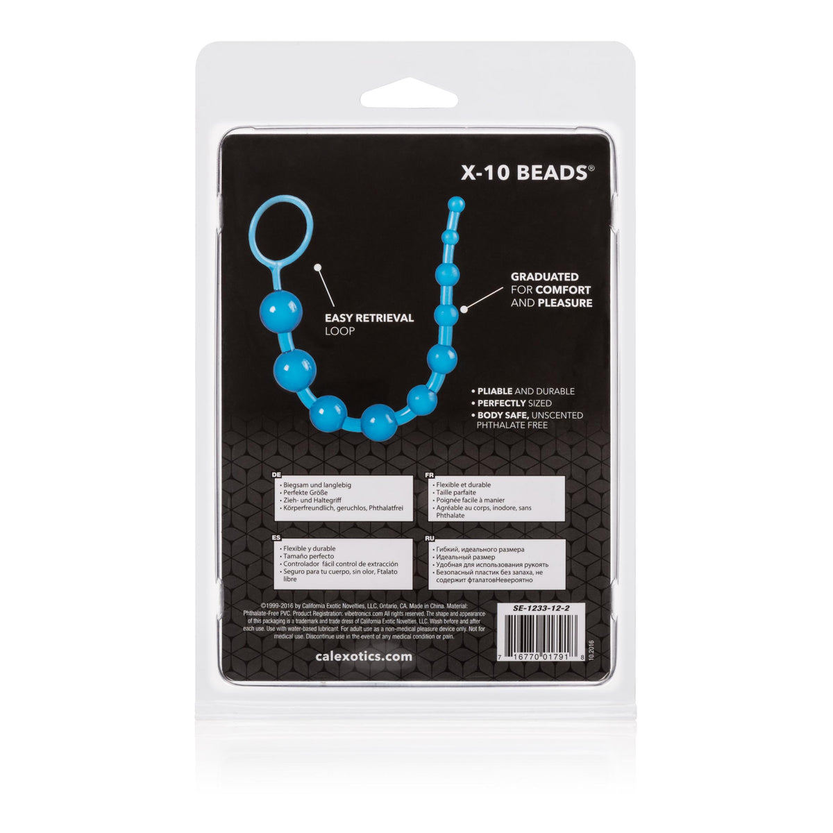 X-10 Beads - Blue CalExotics