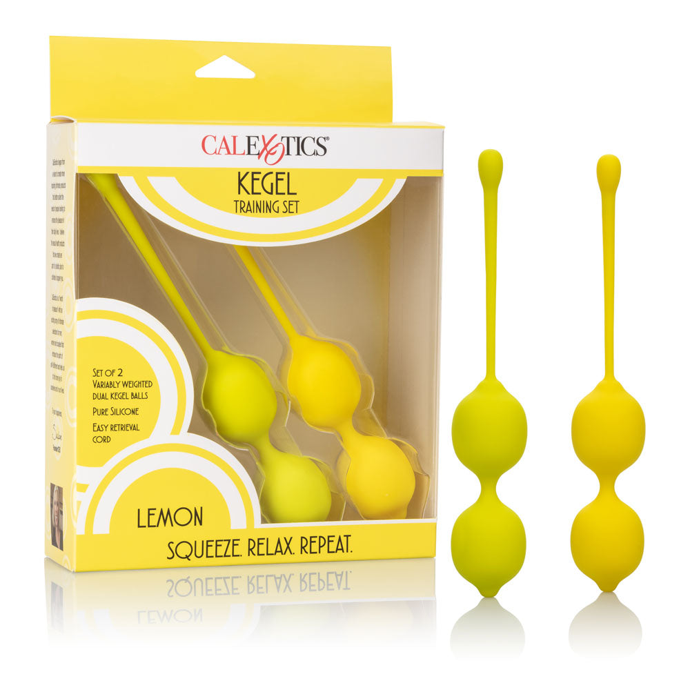 Kegel Training Set Lemon CalExotics