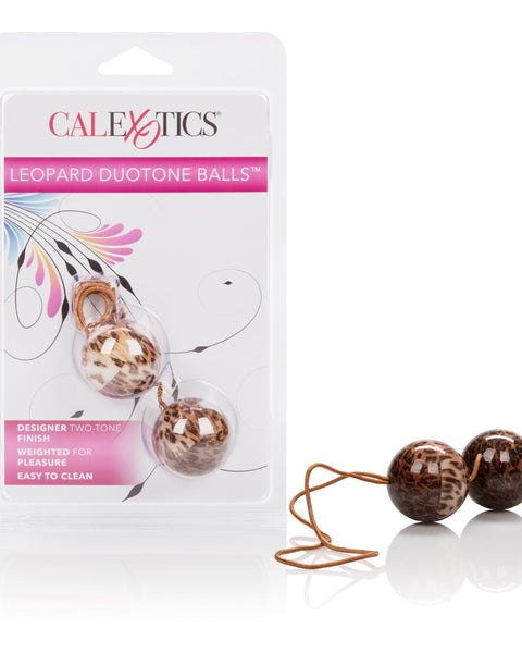 The Leopard Duo Tone Balls CalExotics