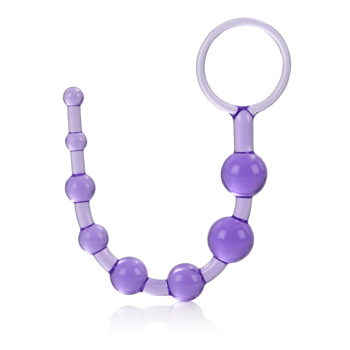 Anal 101 Intro Beads - Purple CalExotics