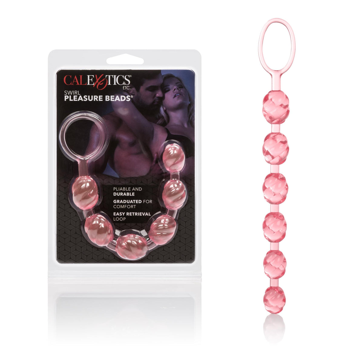 Swirl Pleasure Beads - Pink CalExotics