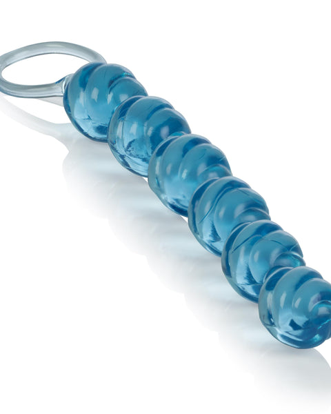 Swirl Pleasure Beads - Blue CalExotics