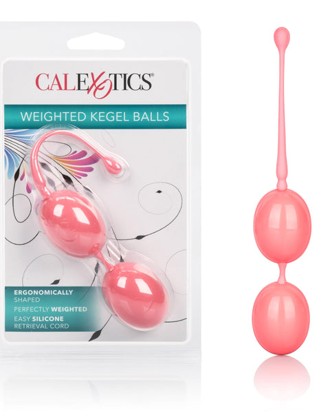 Weighted Kegel Balls - Pink CalExotics