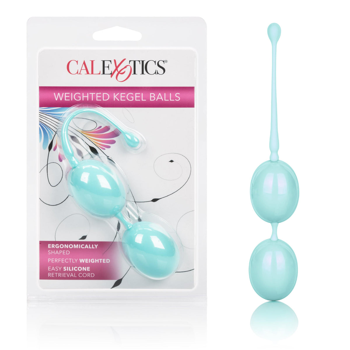 Weighted Kegel Balls - Teal CalExotics