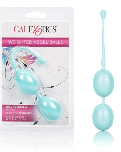 Weighted Kegel Balls - Teal CalExotics