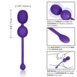 Rechargeable Dual Kegel - Purple CalExotics