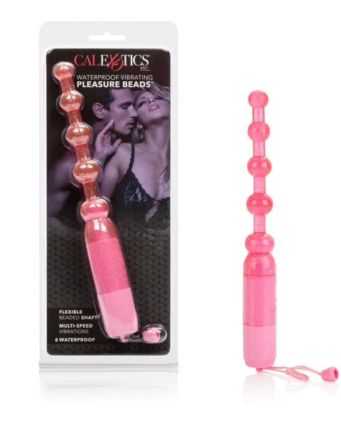 Vibrating Pleasure Beads - Pink CalExotics