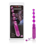 Vibrating Pleasure Beads - Purple CalExotics