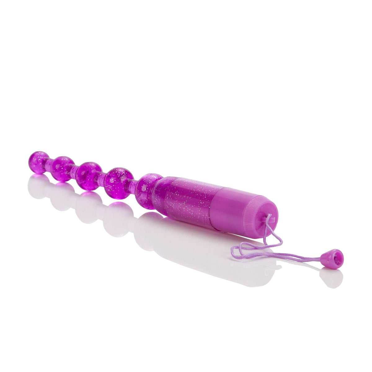 Vibrating Pleasure Beads - Purple CalExotics