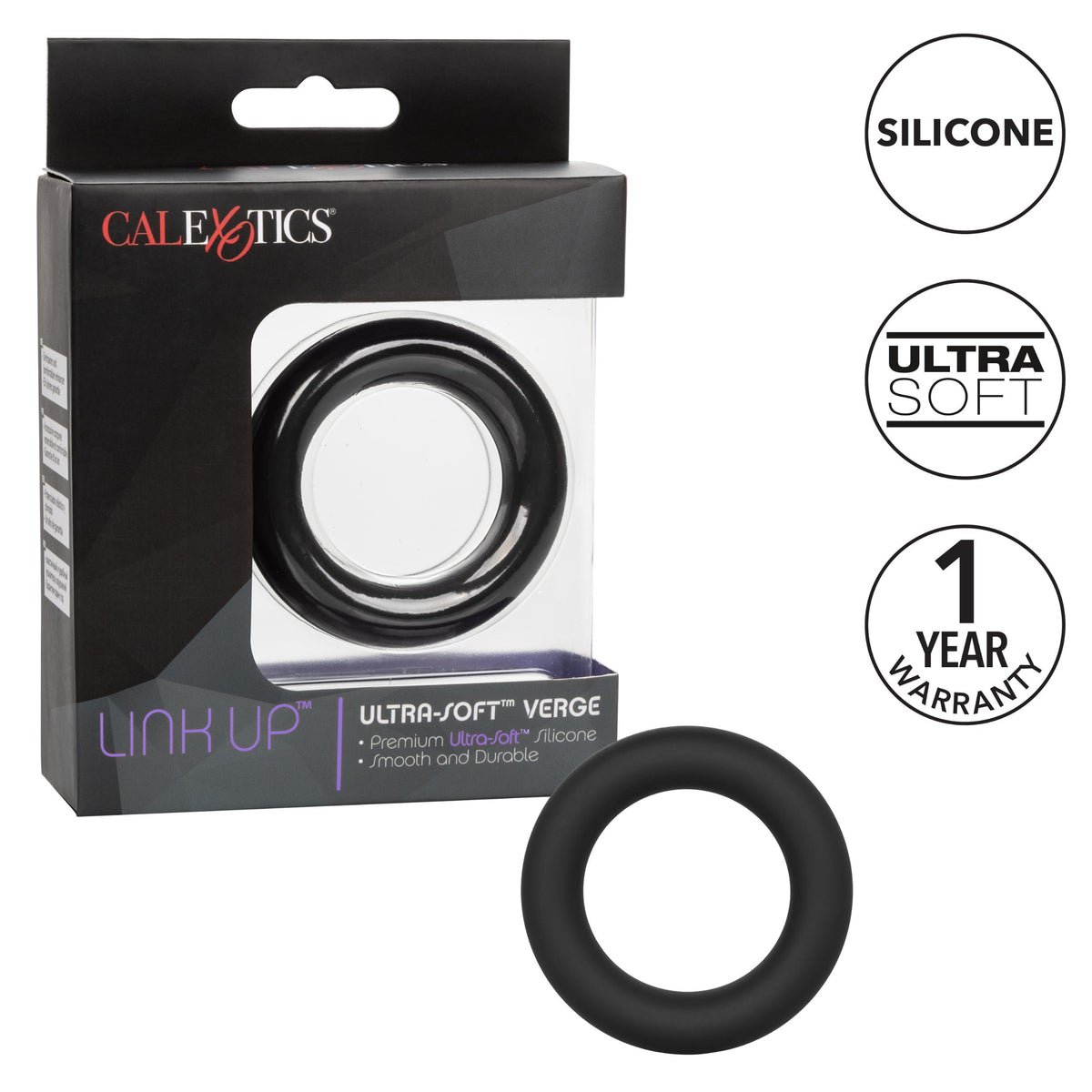 Link Up Ultra-Soft Verge - Black CalExotics