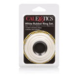 Rubber Ring 3 Piece Set - White CalExotics