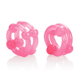 Island Rings - Double Stacker - Pink CalExotics