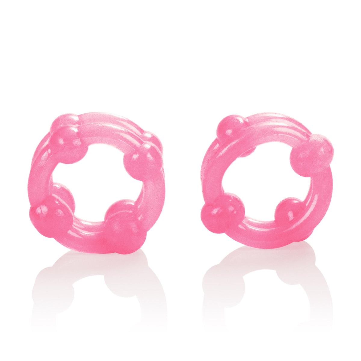 Island Rings - Double Stacker - Pink CalExotics