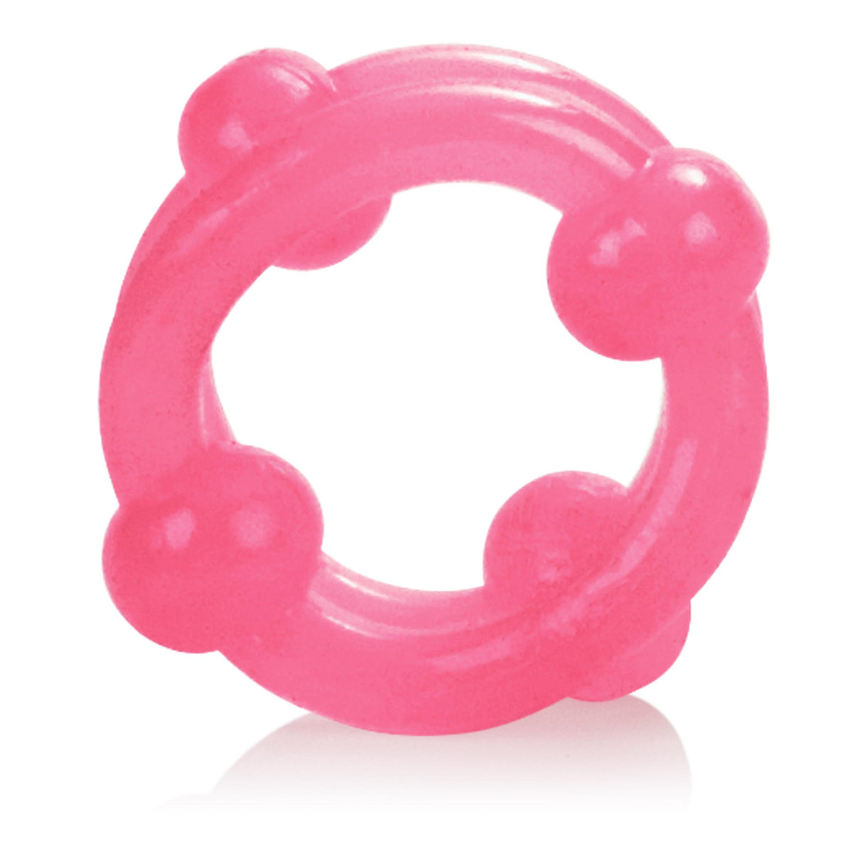 Island Rings - Double Stacker - Pink CalExotics