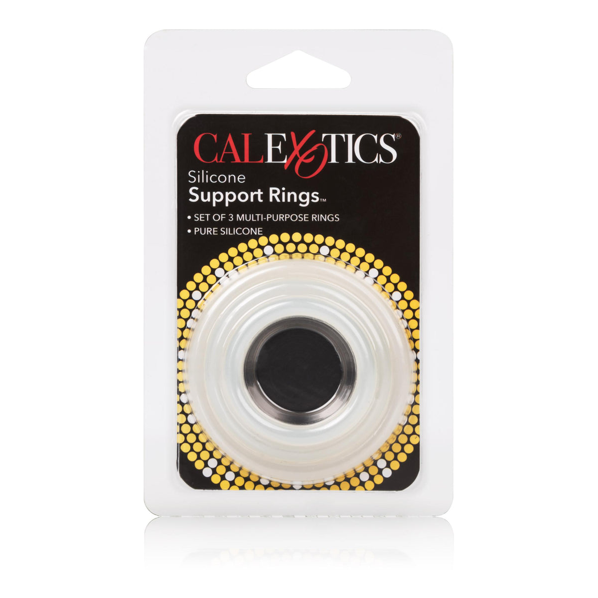 Silicone Support Rings - Clear CalExotics