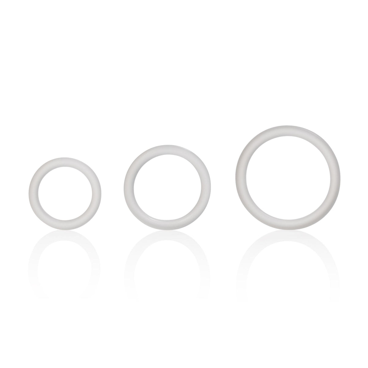 Silicone Support Rings - Clear CalExotics