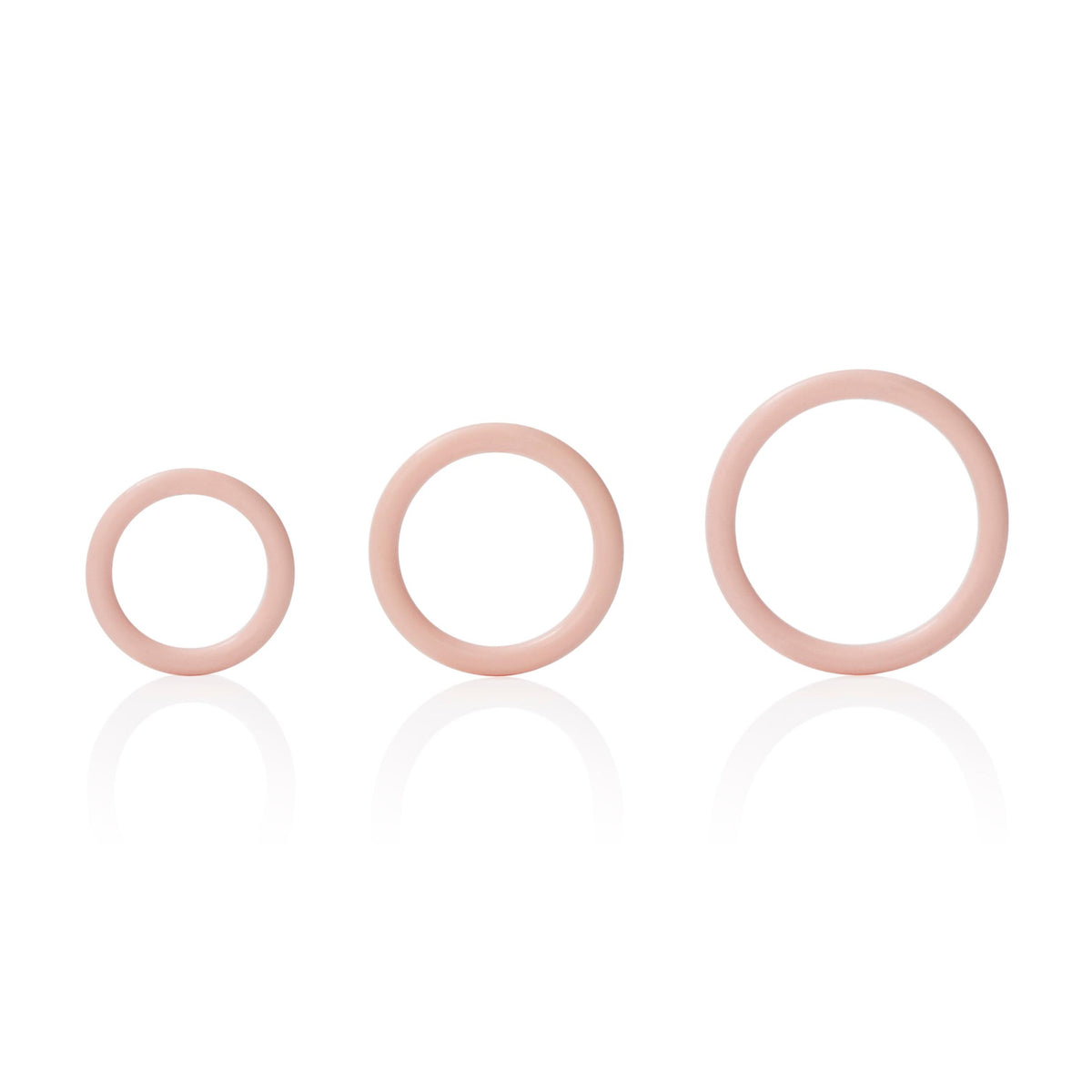 Silicone Support Rings - Ivory CalExotics