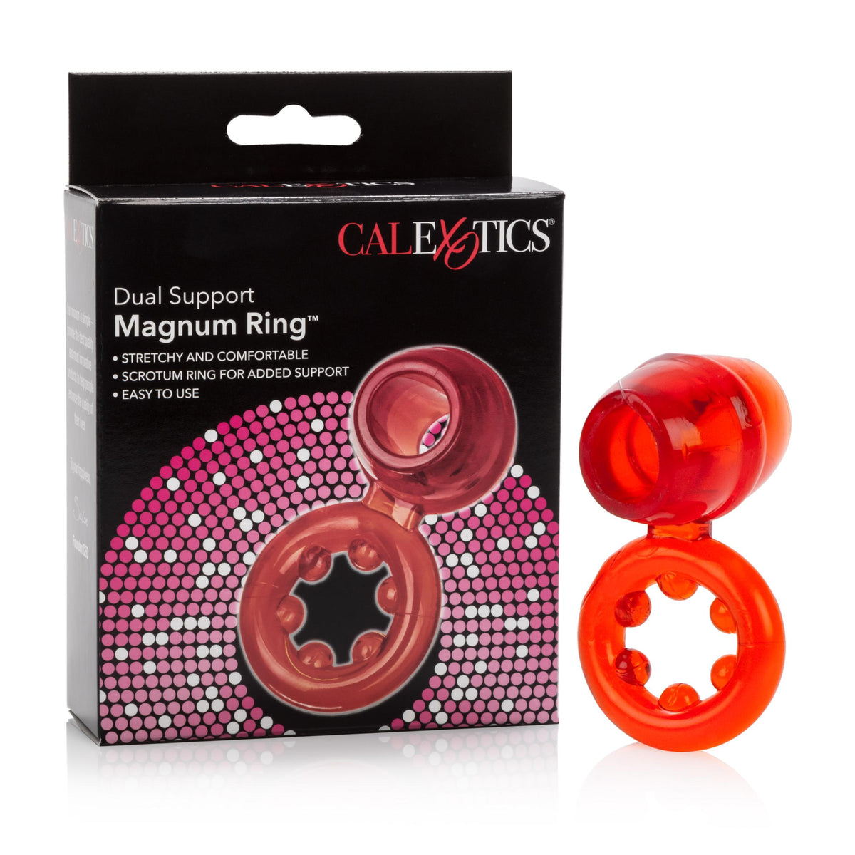 Dual Support Magnum Ring - Red CalExotics