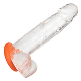 Alpha Liquid Silicone Prolong Large Ring - Orange CalExotics