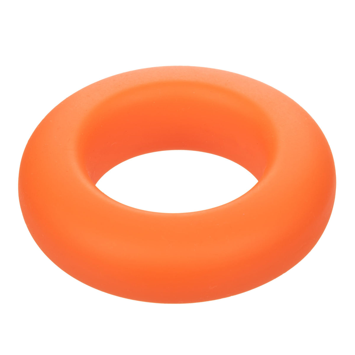 Alpha Liquid Silicone Prolong Large Ring - Orange CalExotics