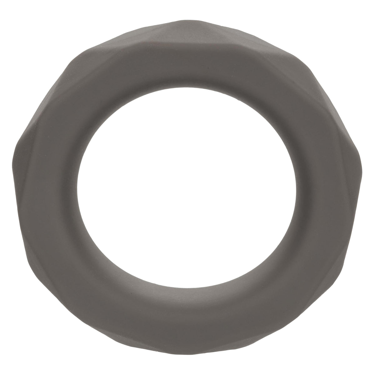 Alpha Liquid Silicone Prolong Prismatic Ring -  Gray CalExotics