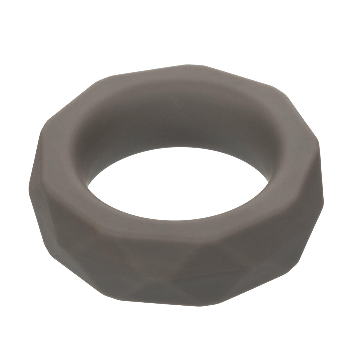 Alpha Liquid Silicone Prolong Prismatic Ring -  Gray CalExotics