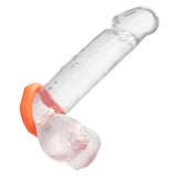 Alpha Liquid Silicone Sexagon Ring - Orange CalExotics