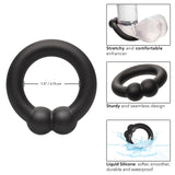 Alpha Liquid Silicone Muscle Ring - Black CalExotics