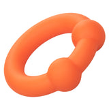 Alpha Liquid Silicone Dual Ball Ring - Orange Orange CalExotics