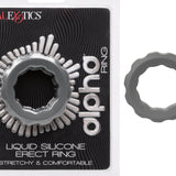 Alpha Liquid Silicone Erect Ring - Gray CalExotics