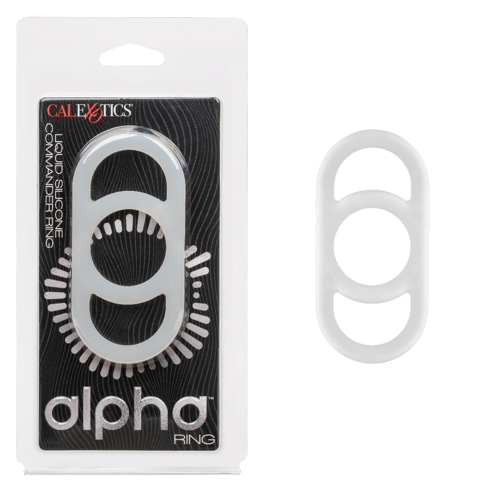 Alpha Liquid Silicone Commander Ring - Natural CalExotics