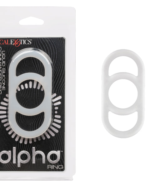 Alpha Liquid Silicone Commander Ring - Natural CalExotics