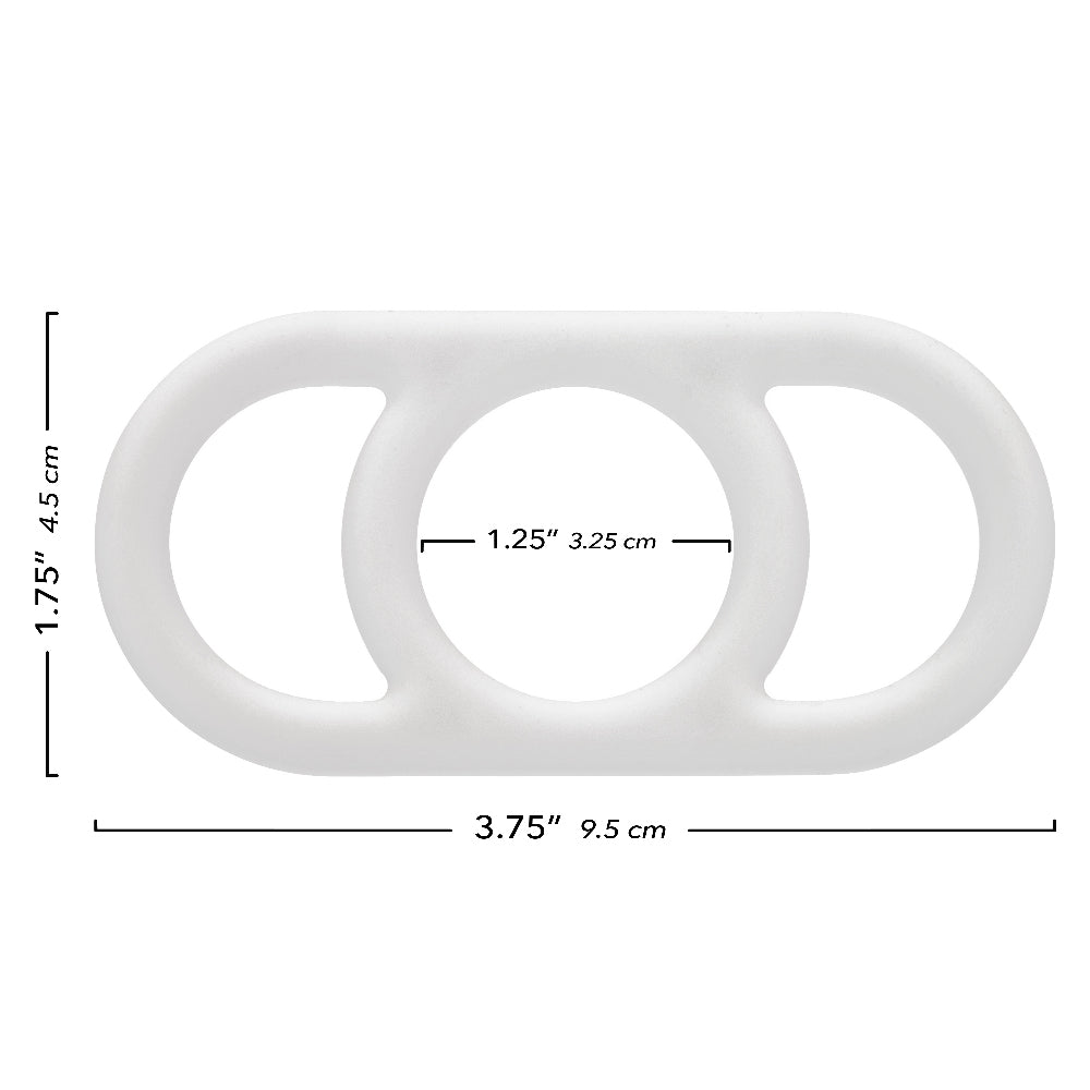 Alpha Liquid Silicone Commander Ring - Natural CalExotics