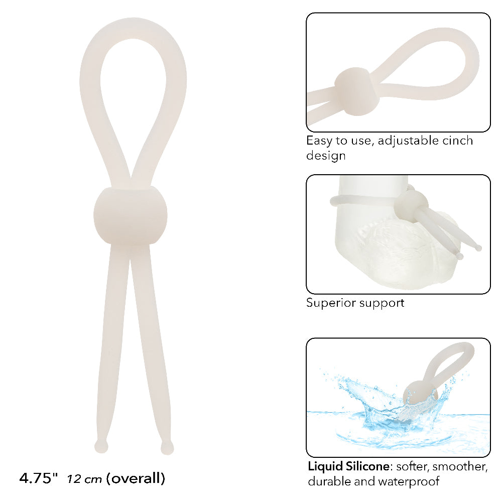 Alpha Liquid Silicone Lasso - Natural CalExotics