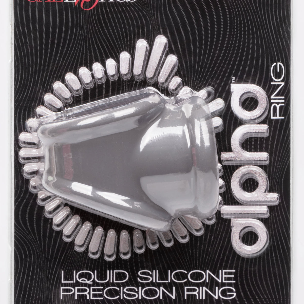 Alpha Liquid Silicone Precision Ring - Gray CalExotics